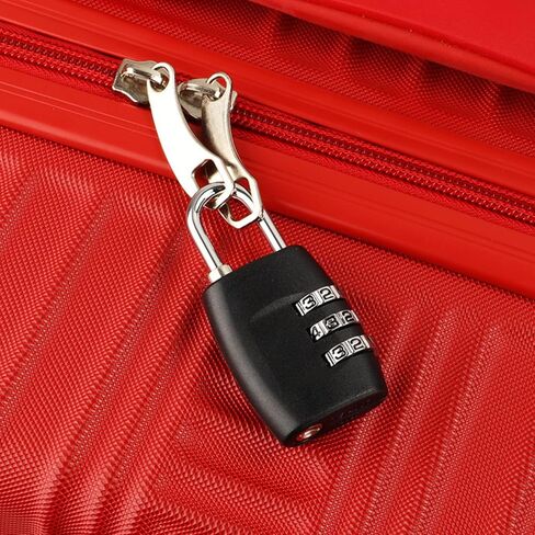 Luggage Lock Combination Travel Lock Suitcase Zipper 3-Digit Combination Padlock for Luggage Backpack Carry On in Saudi Arabia