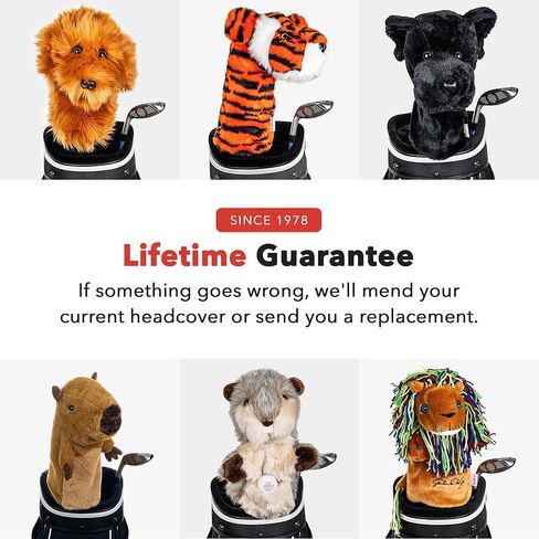 Daphne's Headcovers Capybara Driver Headcover | Funny Golf Club Covers | Golf Head Covers for Drivers | Stylish Golf Club Head Covers | Golf Driver Covers | Men’s & Women’s Driver Headcover in Saudi Arabia