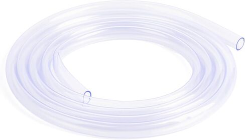 أنابيب الفينيل الشفافة الصلبة الأمريكية - 1/2 بوصة معرف × 5/8 بوصة OD خرطوم بلاستيك PVC شفاف، 9.84 قدم in Saudi Arabia