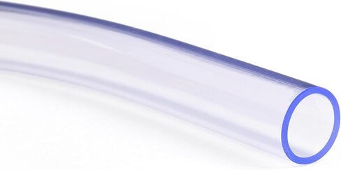 أنابيب الفينيل الشفافة الصلبة الأمريكية - 1/2 بوصة معرف × 5/8 بوصة OD خرطوم بلاستيك PVC شفاف، 9.84 قدم in Saudi Arabia