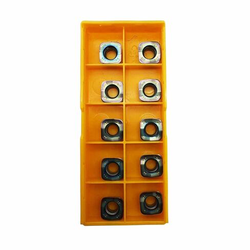 10 قطعة SOMT100420ER-GM ZM1135 عالية السرعة تغذية كربيد طحن إدراج مربع نانو الأزرق المغلفة للصلب مروي in Kuwait