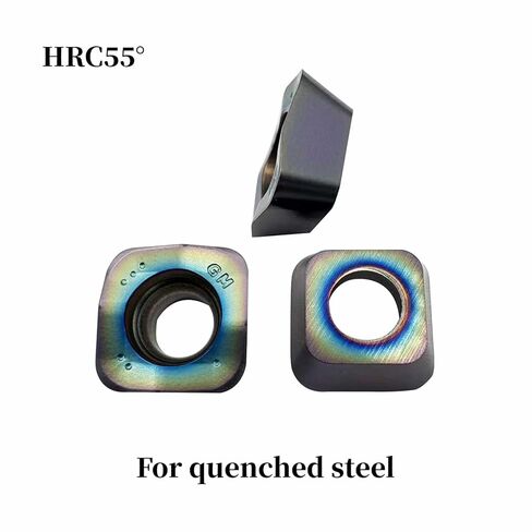 10 قطعة SOMT100420ER-GM ZM1135 عالية السرعة تغذية كربيد طحن إدراج مربع نانو الأزرق المغلفة للصلب مروي in Kuwait