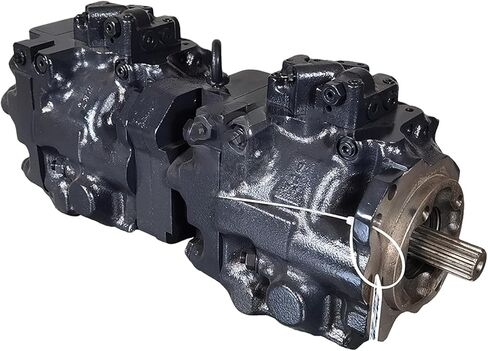 Hydraulic Piston Pump for Komatsu HM400-3 HM400-5 Articulated Trucks 708-1W-02260 708-1W-02270 in Saudi Arabia