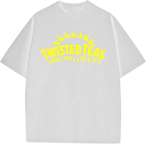 Cool Twisted Tees and Double T-Shirt, Funny Casual Graphic Tee for Women in Kuwait