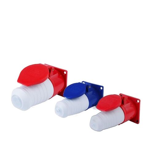 موصل صناعي ومقبس للطيران ثلاثي النواة رباعي النواة وخمس فتحات 16A/32A مجموعة إرساء مقاومة للماء غير قابلة للانفجار (مجموعة مثبتة على السطح 16A أساسية 3) in Kuwait