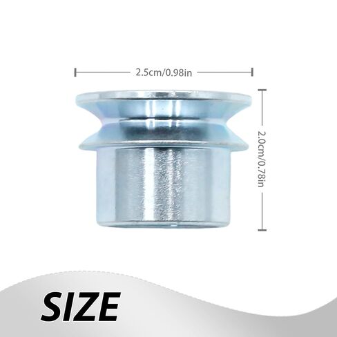 Anxingo 8Pcs 5/8" to 1/2" High Misalignment Spacer Heims, Rod End, Ends Heim Joint in Saudi Arabia
