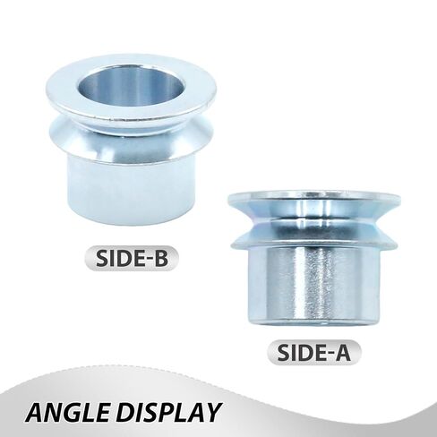 Anxingo 8Pcs 5/8" to 1/2" High Misalignment Spacer Heims, Rod End, Ends Heim Joint in Saudi Arabia