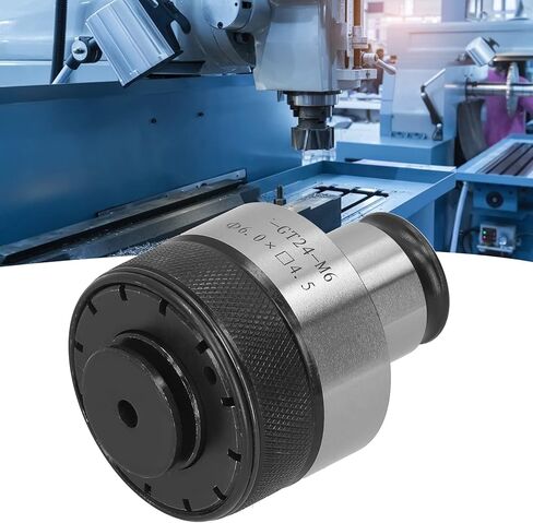 JIS GT24 M6 Tapping Collet Chuck Holder, Speed Steel Material, Device, Torsion Type for Durability, Wide Application in Machines with CCW Spindles in Kuwait