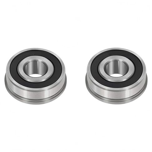 DEEG 10 PCS for Push Lawn Mower Wheel Bearings ID 1/2" x OD 1-1/8" Upgrade Flanged Ball Bearings Replace for Honda,Husqvarna,yardmax,Cub Cadet/MTD 741-0262 in Saudi Arabia