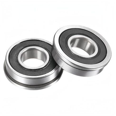 DEEG 10 PCS for Push Lawn Mower Wheel Bearings ID 1/2" x OD 1-1/8" Upgrade Flanged Ball Bearings Replace for Honda,Husqvarna,yardmax,Cub Cadet/MTD 741-0262 in Saudi Arabia