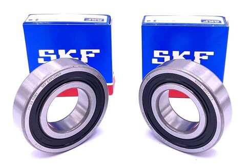 SKF 6206 2RS1 C3 Deep Groove Ball Bearing, Rubber Sealed (Set of 2) 2 30x62x16 mm in Saudi Arabia