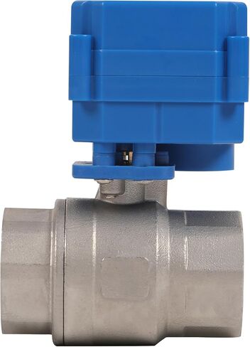 HFS(R) Brass Motorized Ball Valve Electrical - 1/2" NPT with 15mm Full Port, 3 Wire 2 Control, 9-24V AC/DC for Fluid Control in Saudi Arabia