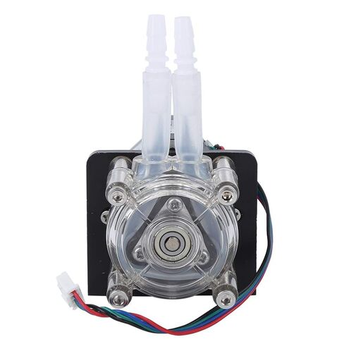 Luocute G928SM 42 Stepper Motor Peristaltic Pump, Fast Loading Large 0-400ml / min, with Transparent PC Cover and Food Grade Silicone Tube, for Lab Liquid Dosing in Saudi Arabia
