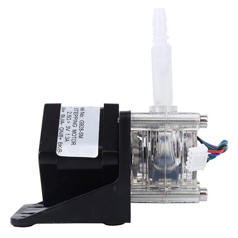 Luocute G928SM 42 Stepper Motor Peristaltic Pump, Fast Loading Large 0-400ml / min, with Transparent PC Cover and Food Grade Silicone Tube, for Lab Liquid Dosing in Saudi Arabia