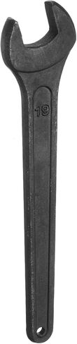 مفتاح ربط HARFINGTON ذو طرف واحد مفتوح، 36 مم، أداة مفتاح ربط مفتوحة من الفولاذ الكربوني السميك لإصلاح السيارات وتجميع الأثاث، أسود in Kuwait