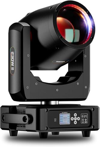 SHEHDS 275W Moving Head Beam Light – 10R Effect, 14 Gobos + 14 Colors, 2 Prisms, Linear Zoom, Frost & Rainbow Wheel – Stage Lighting DJ Spot Light for Parties, Disco, KTV, Stage Shows, Live Events in Saudi Arabia