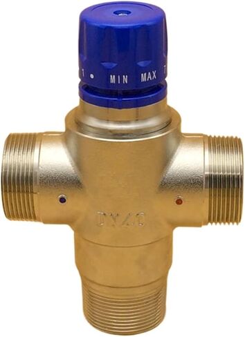 1PCS G1 1/2"(DN40) Brass Thermostatic Water Mixing Valve, Solar Thermostatic Valve in Kuwait