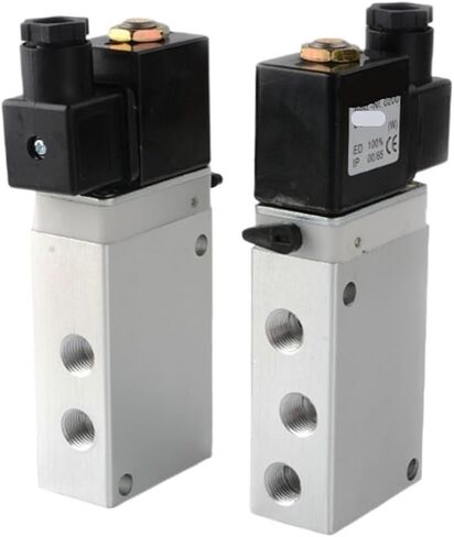 1PCS 802/263 Series 1/4 1/2 Solenoid Valve Pneumatic Valve DC24V AC220V Valve Two-Way Three-Way(8020850 G1-2 2-3Way,DC24V) in Kuwait