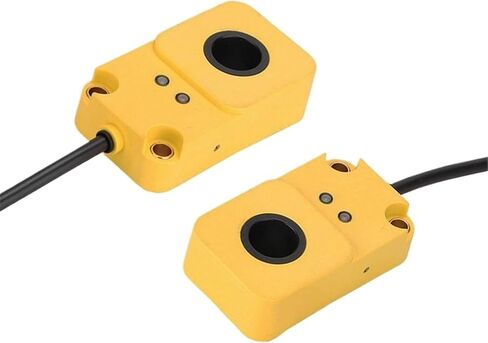 1pcs Inductive Sensor 3/6/8/10/12/15/22/30mm Ring Proximity Switch NPN NO Screw Metal Object Speed Detect(22mm) in Saudi Arabia