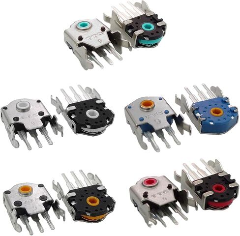 Original TTC 9mm Silver Gold Green Redness Cores Mouse Encoders Wheel Decoders Mouse Switches for G403 G603 G703 Mouse in Saudi Arabia