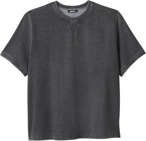 KingSize Men's Big & Tall Short-Sleeve Fleece Sweatshirt in Saudi Arabia