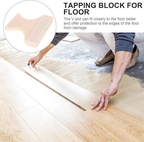 أداة كتلة التنصت المصنوعة من النايلون من Holibanna لتثبيت الأرضية، كتلة تدق مقاومة للصدمات للأرضيات الصلبة المصفحة، مساعدة تركيب الأرضيات المصنوعة من النايلون الاحترافية in Kuwait