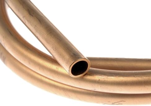 أنابيب KarParts360 | مادة النحاس | طول الأنبوب 25 قدم | سمك الجدار 0.025 بوصة in Saudi Arabia