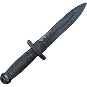 سكين تكتيكي للتدريب من مادة البولي بروبيلين باللون الأسود من E-BOGU (12 بوصة) in Kuwait