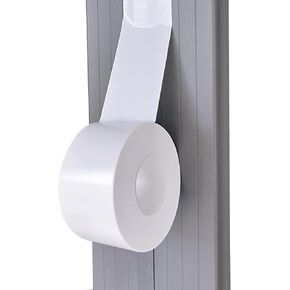 شريط ختم الطقس للنافذة البيضاء من WENSSKKU مقاس 2 بوصة × 65 قدمًا، شريط ختم مكيف الهواء للنافذة، خالي من البقايا لمنع تيارات الهواء البارد والغبار والضباب الدخاني in Kuwait