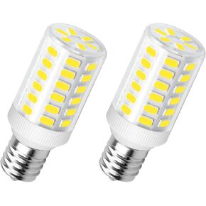 Kei D28k Kel 2812 Freezer Light Bulb 4W Kei D28a Kel 2811 Refrigerator Bulb S02 Replacement AC100-265v E17 Led Fridge Light, 6W Equivalent 60W-70W 800LM Daylight White 5000K, 1 Pack in Kuwait