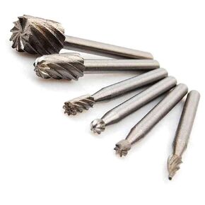 6 قطعة HSS توجيه راوتر لقمة ثقب مجموعة قاطعة المطحنة أداة لدغ الدوارة باستخدام الحاسب الآلي النقش أدوات جلخ الخشب قاطعة المطحنة المعدنية in Kuwait