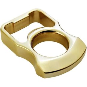 Beer Bottle Opener: Handcrafted in Brass Copper, Parties Accessory for Opening Beer Tops (Gold) in Kuwait