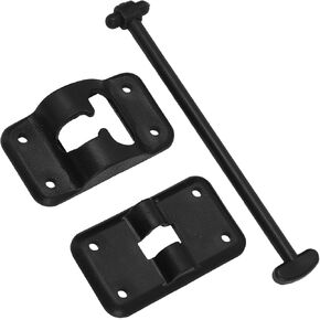 Pissente T Door Holder Catch, Trailer Door Stopper Abs Material, Holds Doors Open, 4 Set 6 Inch, Elosed Trailer Door Lder for Rvs and Trailers in Kuwait