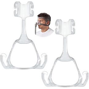 إطار بديل Mirage Fx مكون من قطعتين لقناع الأنف Mirage Fx، وغطاء رأس Mirage Fx لحماية الأنف وإعادة استخدام ملحقات آلة التنفس يناسب واقي الأنف Mirage FX (قطعتان قياسيتان) in Kuwait