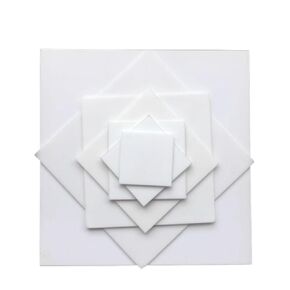 لوح سيراميك نيتريد البورون - 50×50/100×100 ملم، عازل موصل حراري للمعدات عالية الطاقة، قطعة واحدة (100×100×10 ملم) in Kuwait