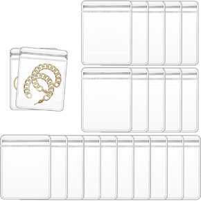 أكياس المجوهرات البلاستيكية الشفافة - أكياس تعبئة وتخزين المجوهرات البلاستيكية الشفافة (6 * 8) in Kuwait