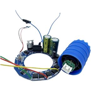 1 قطعة/الوحدة تيار مستمر 310 فولت 220 فولت 100 واط عالية السرعة مجفف الشعر فرش السيارات 110000 دورة في الدقيقة عالية السرعة منفاخ الهواء المحرك 60N.M (محرك مع سائق) in Kuwait