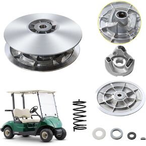 Golf Cart Secondary Driven Power Clutch Kit with Spring for Yamaha Golf Cart G2 G8 G9 G11 G14 G16 G20 G21 G22 G28 1985-2007, Metal Surface Drive Clutch in Kuwait