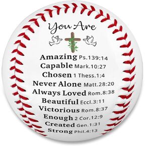 First Communion Gifts for Boys Girls Baseball Lovers - Religious 1st Holy Communion Baseball Gifts for Men Son Teens, Catholic Baptism Confirmation Gif T for Boy Teenage End of Season Sport Present in Kuwait