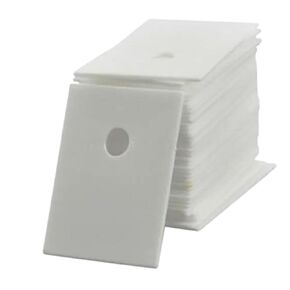 50 قطعة من صفائح سيراميك الألومينا الرفيعة للغاية - نيتريد الألومنيوم المثقوب لتطبيقات متنوعة (20 × 25 × 1 مم) in Kuwait