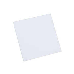 قطعة واحدة من لوح سيراميك الألومينا - حوض حرارة رفيع للغاية، مقاوم لدرجات الحرارة العالية، مثالي للمكونات الكهربائية (100 × 100 × 0.5 مم) in Kuwait