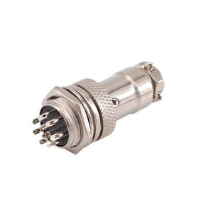 GX16 كابل موصل GX16-2Pin 3Pin GX16-4 5pin 7pin 9pin10pin ذكر أنثى المقبس موصلات معدنية 1 قطعة (9Pin) in Kuwait