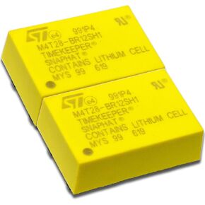YANTOU STMICROELECTRONICS ((2-PCS)) M4T28-BR12SH1 IC، بطارية/كريستال SNAPHAT، SNAPHAT-28،F in Kuwait