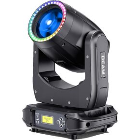 U'King 4 قطع 150 واط مصابيح أمامية متحركة أضواء DJ أضواء كاشفة 15 Gobos 13 لونًا 16 قناة DMX 512 مع صوت نشط لإضاءة المسرح وحفلات الزفاف in Kuwait