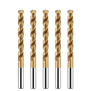 M35 Twist Drill Bit Set (1-13mm) - HSSCO/HSSE for Metal Stainless Steel Aluminum Wood 5/10Pcs(12.8mm(5PCS)) in Kuwait