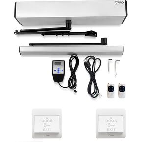 Olideauto Automatic Electric Swing Door Opener, Commercial Door Operator Electric Motorized Open and Close with 2PCS Exit Buttons in Kuwait