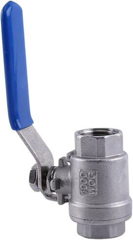 1/2'' NPT Full Port 2 Way Lever Stainless Steel SS304 Two Pieces Ball Valve WOG1000 Pipe Valve in Kuwait
