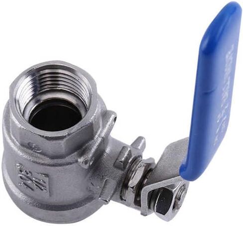 1/2'' NPT Full Port 2 Way Lever Stainless Steel SS304 Two Pieces Ball Valve WOG1000 Pipe Valve in Kuwait