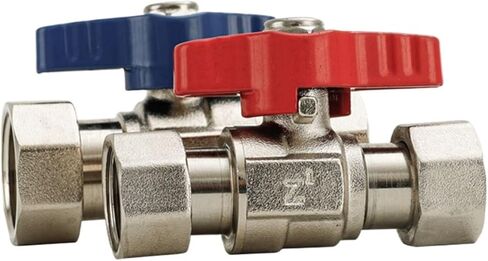1PCS Union Ball Valve 1/2" 3/4" 1" Female Thread to Female Thread/Female Thread to Male Thread DN15 DN20 DN25 Water Pipe Switch Valve(1l2-06) in Kuwait