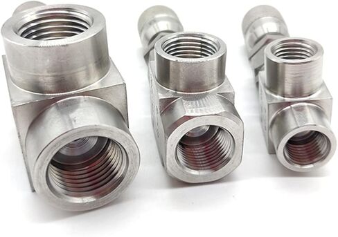 304 Stainless Steel Right Angle Type regulating Valve Female Thread 1/4" 3/8" 1/2" Micrometering Valve with Scale(3/8") in Kuwait